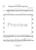 Variations on Auld Lang Syne - Trombone 3