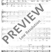 Vier deutsche Volkslieder - Choral Score