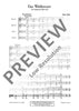 Das Waldkonzert - Choral Score