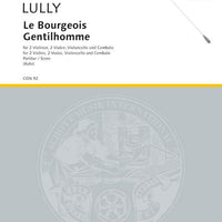 Le Bourgeois Gentilhomme - Score