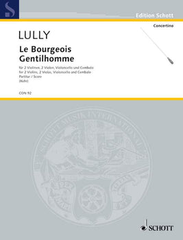 Le Bourgeois Gentilhomme - Score
