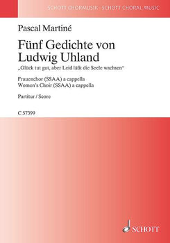 Fünf Gedichte von Ludwig Uhland - Choral Score