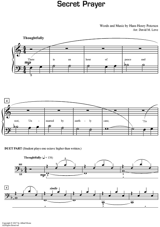 Secret Prayer