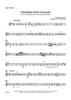 Christmas Echo Concerto for Solo String Quartet and String Orchestra - Solo Violin 2