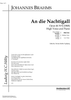 An die Nachtigall Op.46 No. 4