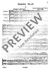 String Quartet F# minor - Full Score