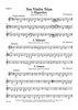 Ten Violin Trios - Violin 3