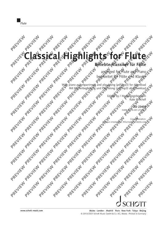 Classical Highlights for Flute