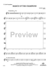 March of the Champions - Alto Saxophone