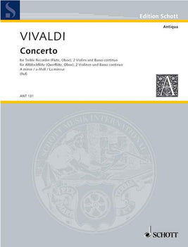 Concerto A minor - Score and Parts