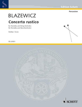 Concerto rustico - Score