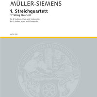 1st String Quartet - Score and Parts
