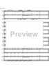 Trumpet Voluntary - Score
