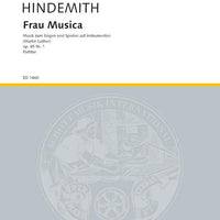 Frau Musica - Score