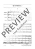 String Quartet No. 2 D major - Full Score