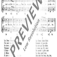 Old French Christmas Songs - Performing Score