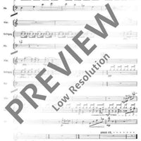 Vier Sätze nach deutschen Volksliedern - Performing Score