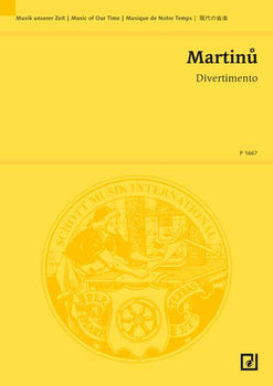 Concertino (Divertimento) - Full Score