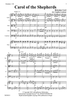 Carol of the Shepherds - Full Score