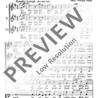 Es blühen die Maien - Choral Score