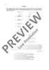 Sing To The Lord A New Song - Choral Score