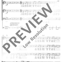 Guantanamera - Choral Score