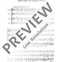 Vier kleine Motetten - Choral Score