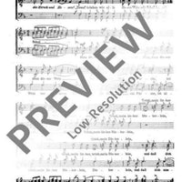 Dieterlein - Choral Score