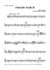 Parade March - Tenor Saxophone