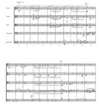 White Clouds on a Blue Sky - Full Score