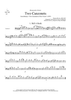 Two Canzonets - from Morley's "Two Canzonets to Four Voices" (1597) - Trombone 3