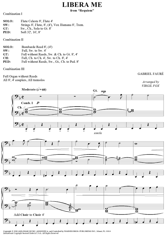 LIbera Me - from "Requiem"
