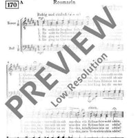 6 Lieder aus des Knaben Wunderhorn - Choral Score