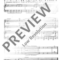 Der Gondelfahrer - Piano Score