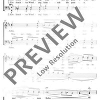 Wasserfahrt in B minor - Choral Score