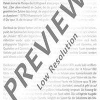 Berceuse D major - Score