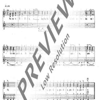 Drei Chorsätze - Choral Score