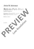 Reh-im-Park-Blues - Choral Score