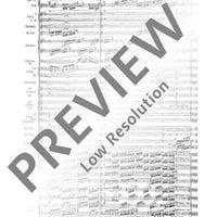 An Alpine Symphony - Full Score