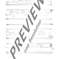 Psalm - Choral Score