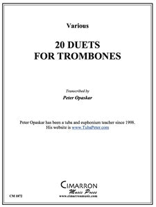20 Trombone Duets