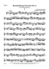 Brandenburg Concerto No. 6 - Violin 1