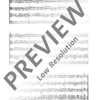 Concerto D Major - Score