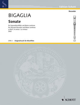 Sonata a minor - Score and Parts