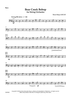 Bear Creek Bebop for String Orchestra - Double Bass