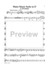 Water Music Suites - Violin 3 (for Viola)