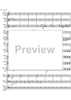 Saul and David - Prelude to Act  2 - Score