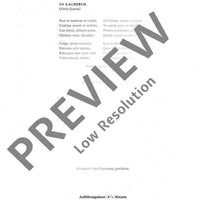 Nox et tenebrae et nubila - Choral Score