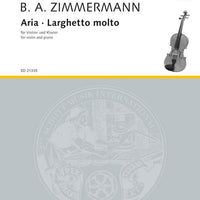 Aria · Larghetto molto