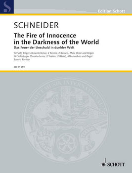 The Fire of Innocence in the Darkness of the World - Score